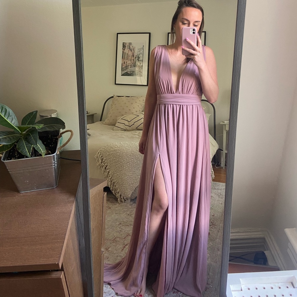 Tobi Rose Pink Maxi Dress